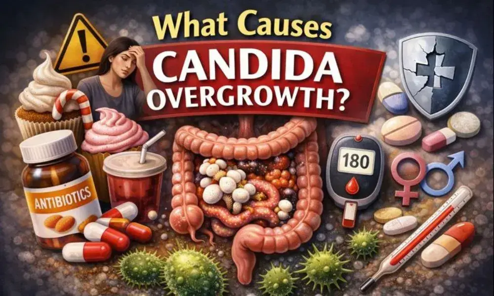 what causes candida overgrowth