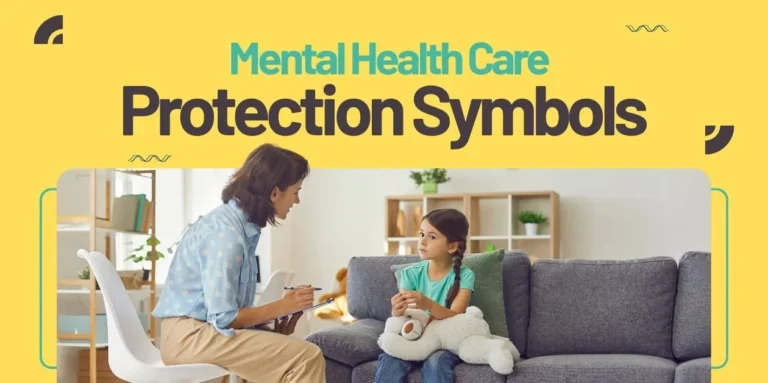 Mental Health Care Protection Symbols