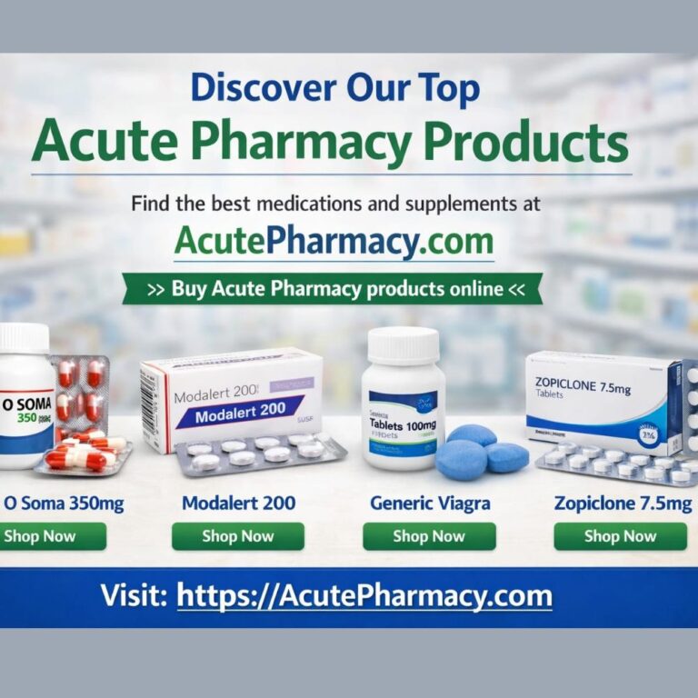 Discover Top Acute Pharmacy Products at AcutePharmacy.com